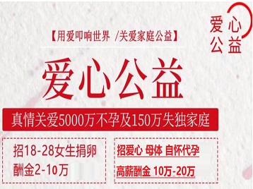 莆田捐卵助孕生子 爱心志愿者招募